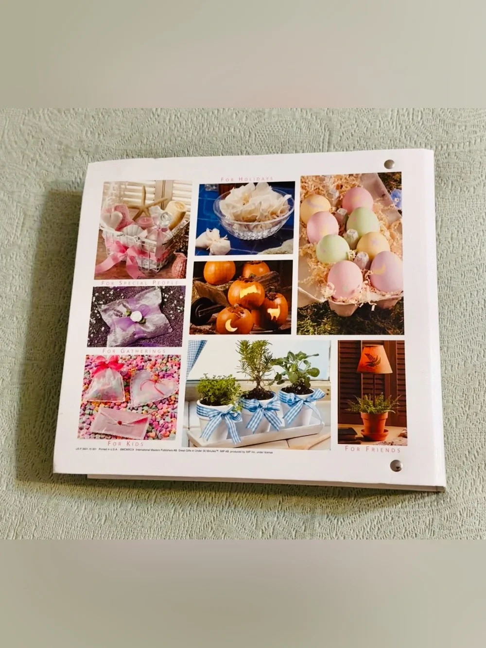 Great Gifts in Under 30 Minutes – Home Accents Book, barely used.